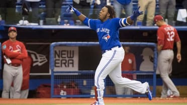 Vladimir Guerrero Jr. brought a new wrinkle to the Montreal games