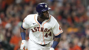 Yordan Alvarez's Teammates Show How Much They Love Him With Touching Moment  During His $115 Million Astros Contract Day