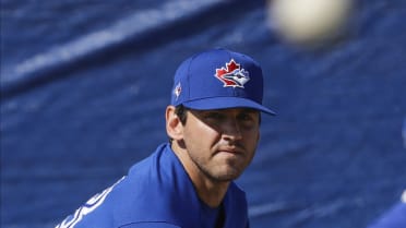 Blue Jays Notebook: MLB's 'horrible' rule test; Romano's slider-fest;  Chapman crushing it