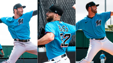 marlins blue uniforms