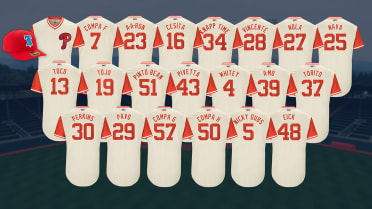 Phillies' nicknames for Players' Weekend