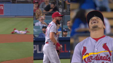 Kolten Wong makes incredible defensive play, Cardinals beat Dodgers