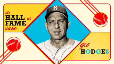 1959 L.A. Dodgers Postcards Gil Hodges