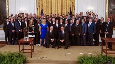 Dodgers visit White House