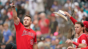 Mike Trout homers in both games of a doubleheader as Angels sweep Mariners  – Orange County Register