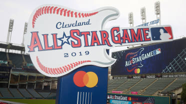 Cleveland Indians unveil guitar logo for 2019 All-Star Game