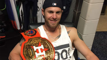 Los Angeles Dodgers World Champions Belt – Josh Reddick