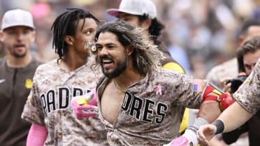 Padres Slugger Alfaro Walks Off Marlins … and His Mom Called the Shot on Mother's  Day – NBC 7 San Diego