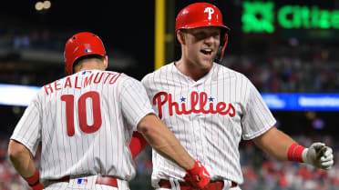 Phillies' Rhys Hoskins is feeling better but frustrated that he's