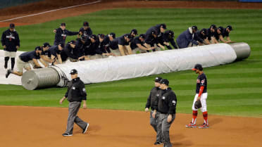 Cubs' Jason Heyward World Series Game 7 rain delay speech details