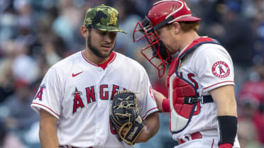 Youth Chase Silseth Los Angeles Angels Name and Number Banner Wave