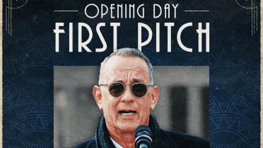 Tom Hanks and Wilson Reunite for Cleveland Guardians' First Pitch