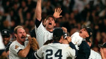 New York Yankees 1996 John Wetteland MLB World Series championship