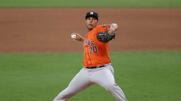 Photo: Astros relief pitcher Andre Scrubb - HOU20200728122 