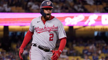 This is a 2023 photo of Luis Garcia of the Washington Nationals baseball  team. This image reflects the Nationals active roster as of Friday, Feb.  24, 2023, when this image was taken. (