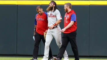 Phillies center fielder Brandon Marsh leaves game vs. Reds with leg injury  – NBC Sports Philadelphia