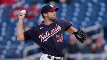 Nationals' Max Scherzer throws complete game vs. Marlins before joining  wife for birth of their third child 