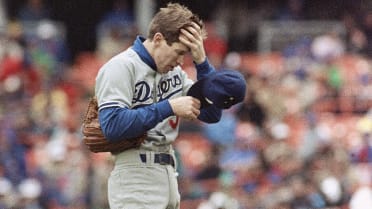 World Series Game 6: Tommy Lasorda and Orel Hershiser throw out