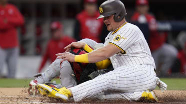 Luke Voit accused of 'dirty as f--k' slide on Tyler Stephenson