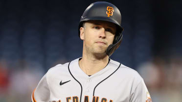 SFGiants on X: November 15, 2010: Buster Posey becomes the 6th catcher to  win the National League Rookie of the Year award. In 2010, Buster batted  .305, hit 18 HR, and had