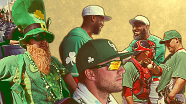 Red Sox's Green St. Patrick's Day Jerseys Are Pretty Sweet (Photo