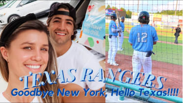 Wife of Rangers prospect Josh Smith basks in his 'absolutely nuts' MLB debut