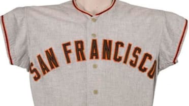 Willie Mays New York Giants jersey headlines Grey Flannel summer sale