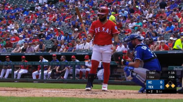 Rougned Odor's pants look like shorts