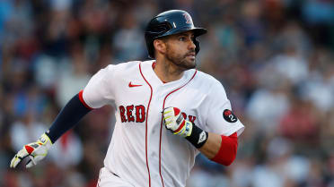 J.D. Martinez celebrates Halloween as Benny 'The Jet' from The