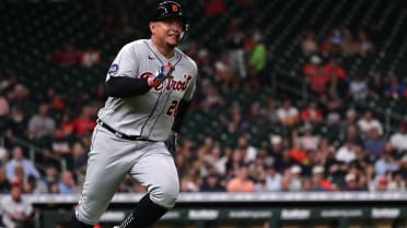 Miguel Cabrera and Family after Game 4 ALCS 