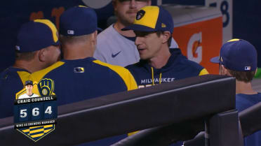 Manager Craig Counsell Provides Tremendous Leadership For The Milwaukee  Brewers