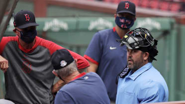 Jason Varitek, the umpire? Boston Red Sox intrasquad game Thursday
