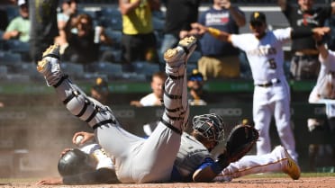 Michael Chavis hits walk-off but Ke'Bryan Hayes gets hurt