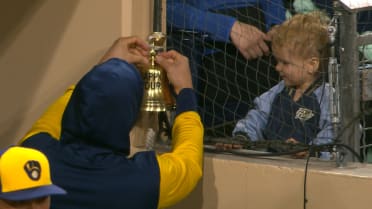 Replying to @cassiewater545 May not have rung the @brewers bell