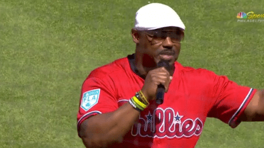 Hall of Famer Brian Dawkins helped the Phillies sign Bryce Harper, then  watched his debut