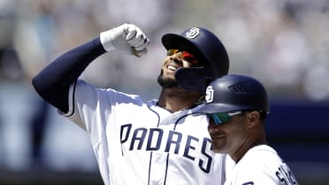 Fernando Tatis Jr. and his dad on Tatis' debut