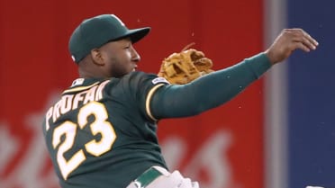 A's believe Jurickson Profar is dealing with the yips