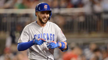 GF Baseball — Kris Bryant leads off the 5th inning with a single