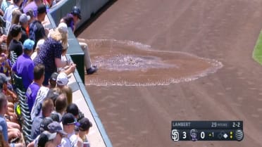 Dodger Stadium Broken Pipe Floods Field with Sewage During Game