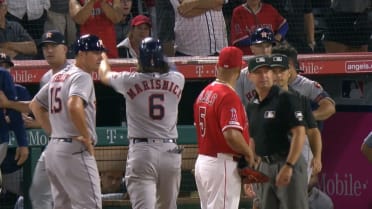 Harrowing collision at home plate casts shadow over Astros' win against  Angels