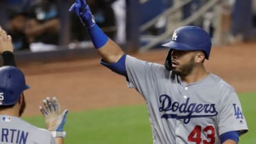 Dodgers News: Edwin Rios Basked In 'Awesome' Moment Of Hitting First Career  Home Runs In Miami