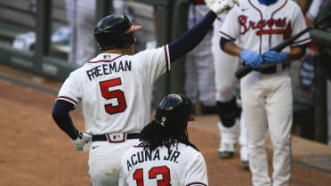 Freddie Freeman Atlanta Braves Vs. New York Yankees ST #BravesWin