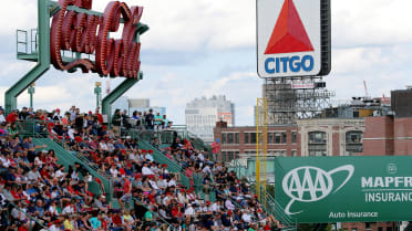 Green Monster sign comes back to life - The Globe and Mail