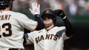 Giants Pitcher Logan Webb with the stand-up triple! #pitcherhitting #