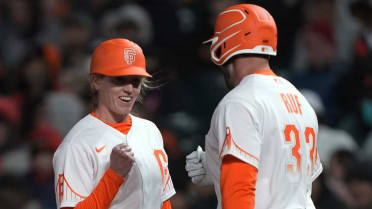 Alyssa Nakken makes history as first woman on-field coach in regular season  MLB game – KNBR