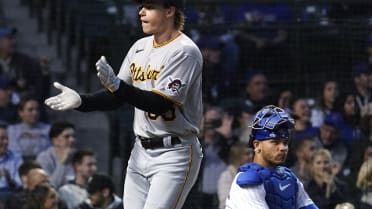 Pirates' Jack Suwinski clubs three Father's Day homers, including