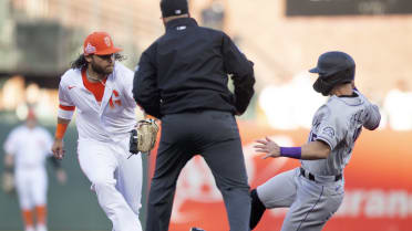 SFGiants on X: As a kid, @Mauriciodubon10 wore a Brandon Crawford