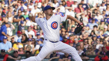 Chicago Cubs' Mark Leiter Jr. yells as he walks off the mound during the  second game of a baseball doubleheader against the Cincinnati Reds in  Cincinnati, Friday, Sept. 1, 2023. (AP Photo/Aaron