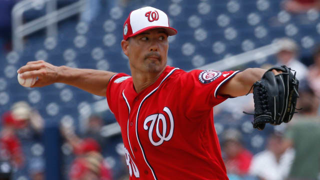 Nationals designate Jeremy Guthrie after he allowed 10 runs in 2/3