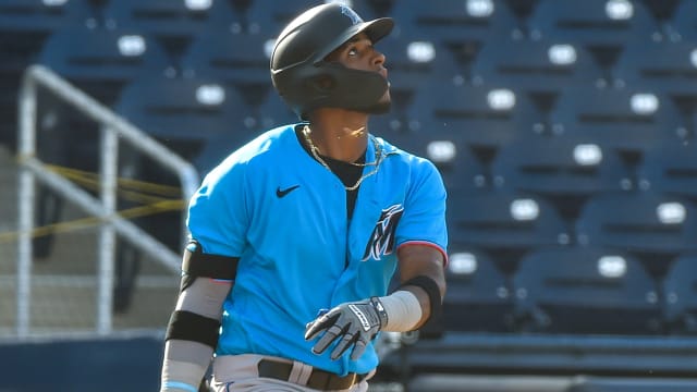 Marlins Monte Harrison relates to Kyler Murray